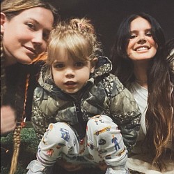 Lana with Chuck and her niece Phoenix, via Chuck’s Instagram 1/2/2024